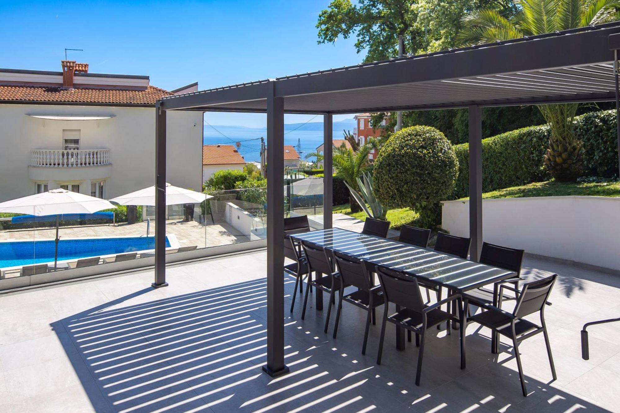 Villa Garden Apartment With Pool オパティヤ エクステリア 写真